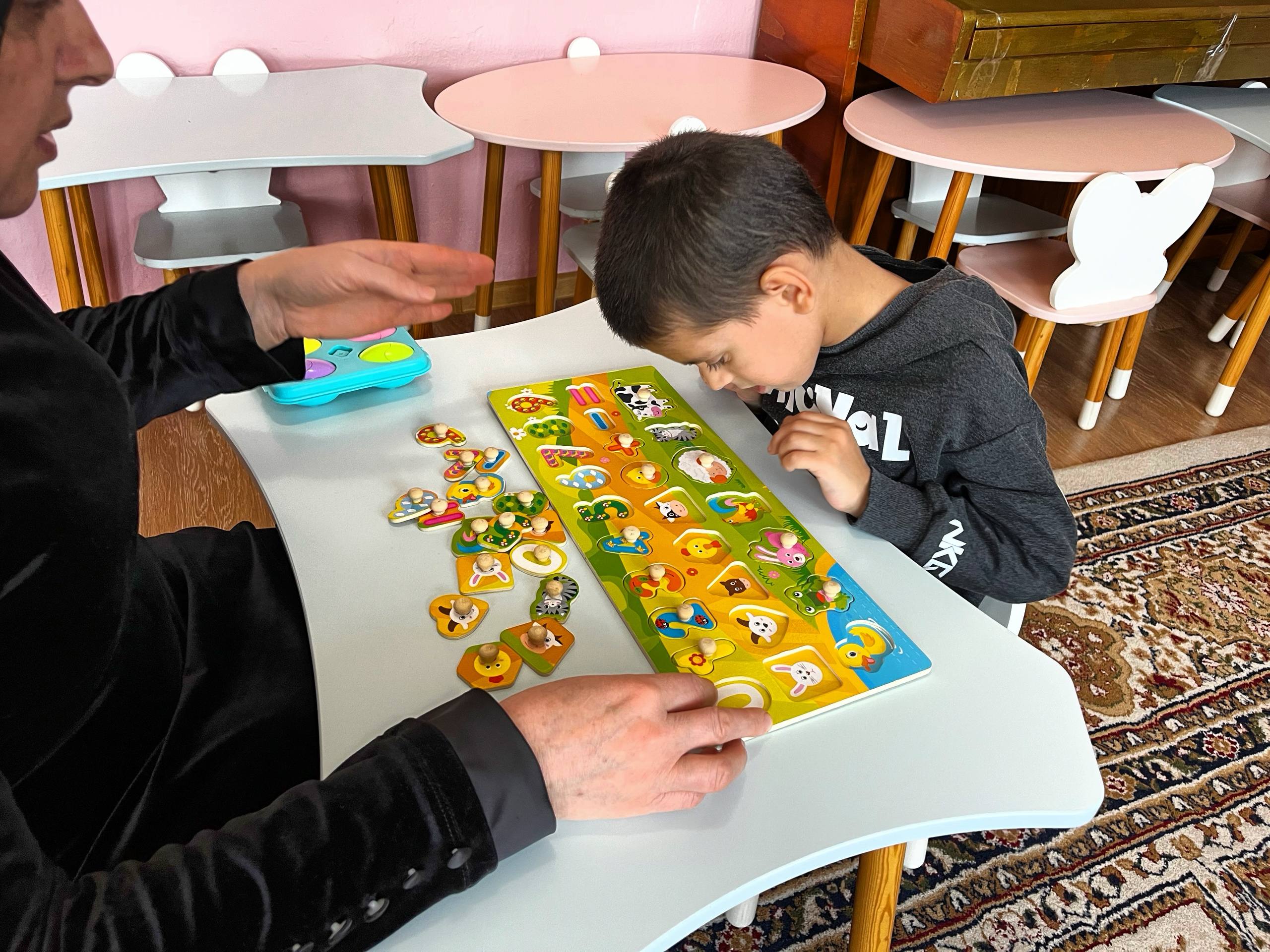 Занятие по развитию элементарных математических представлений.